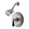 Kingston Brass Shower Faucet, Brushed Nickel, Wall Mount VB4638PKLSO - alternate 1